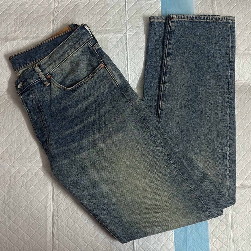 Buck Mason Maverick Slim Japanese Indigo Denim Waist 32 Length 34 Gently Used